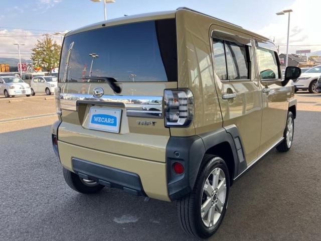 タフト G 新品タイヤ/ガラスルーフ/保証書/ディスプレイオーディオ9インチ/衝突安全装置/シートヒーター 前席/車線逸脱防止支援システム/パーキングアシスト バックガイド 衝突被害軽減システム バックカメラ(3枚目)