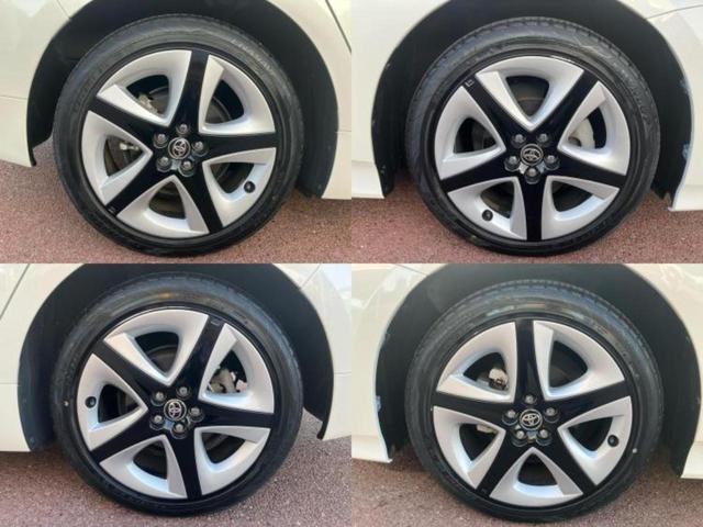 プリウス Ｓツーリングセレクション　保証書／純正　９インチ　ＳＤナビ／トヨタセーフティセンス／シートヒーター／シート　合皮／ヘッドランプ　ＬＥＤ／Ｂｌｕｅｔｏｏｔｈ接続／ＥＴＣ／ＥＢＤ付ＡＢＳ／横滑り防止装置／アイドリングストップ（51枚目）