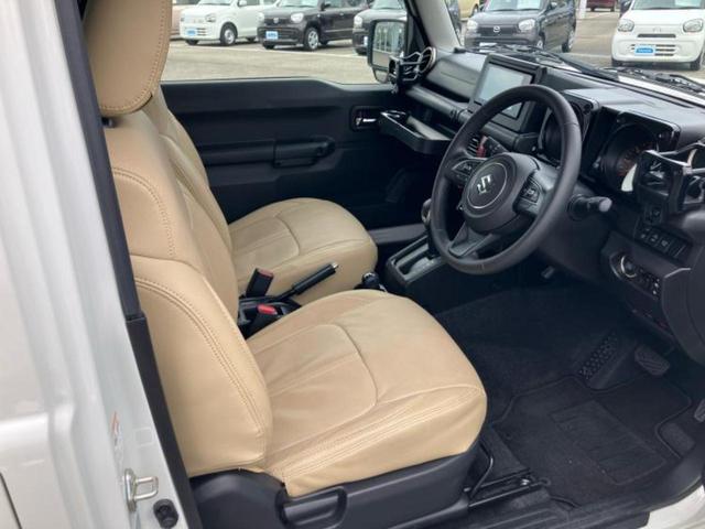 ジムニー 4WD XC 新品タイヤ/保証書/社外 SDナビ/セーフティサポート(スズキ)/シートヒーター/車線逸脱防止支援システム/ドライブレコーダー 前後/ヘッドランプ LED/Bluetooth接続/ETC/ABS(4枚目)