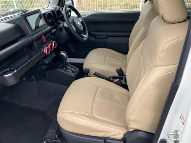 ジムニー 4WD XC 新品タイヤ/保証書/社外 SDナビ/セーフティサポート(スズキ)/シートヒーター/車線逸脱防止支援システム/ドライブレコーダー 前後/ヘッドランプ LED/Bluetooth接続/ETC/ABS(7枚目)