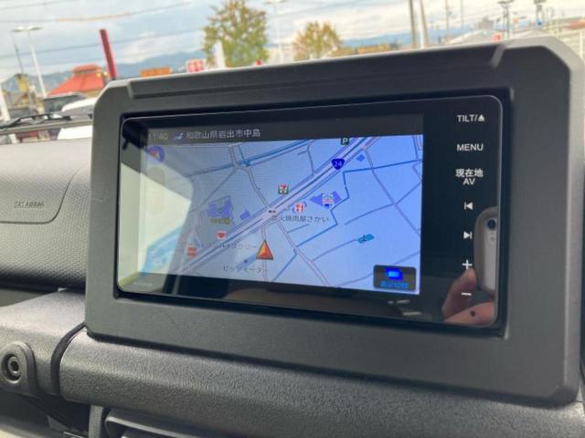 ジムニー 4WD XC 新品タイヤ/保証書/社外 SDナビ/セーフティサポート(スズキ)/シートヒーター/車線逸脱防止支援システム/ドライブレコーダー 前後/ヘッドランプ LED/Bluetooth接続/ETC/ABS(10枚目)