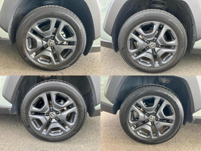 RAV4 4WDアドベンチャー 新品タイヤ/保証書/ディスプレイオーディオ10インチ/衝突安全装置/シートヒーター 前席/車線逸脱防止支援システム/ヘッドランプ LED/Bluetooth接続/ETC/EBD付ABS バックカメラ(63枚目)