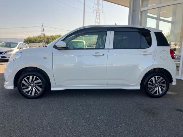 パッソ X Gパッケージ 新品タイヤ/エアロ/保証書/社外 SDナビ/スマートアシスト(トヨタ・ダイハツ)/車線逸脱防止支援システム/ドライブレコーダー 社外/ヘッドランプ LED/Bluetooth接続/ETC フルエアロ(2枚目)