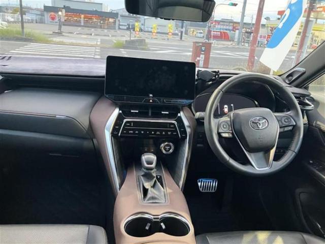 ハリアーハイブリッド Zレザーパッケージ サンルーフ/純正エアロ/JBL/保証書/純正 SDナビ/デジタルインナーミラー/衝突安全装置/シートヒーター/パノラミックビューモニター/車線逸脱防止支援システム/シート フルレザー/電動バックドア(4枚目)