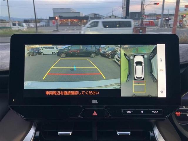 ハリアーハイブリッド Zレザーパッケージ サンルーフ/純正エアロ/JBL/保証書/純正 SDナビ/デジタルインナーミラー/衝突安全装置/シートヒーター/パノラミックビューモニター/車線逸脱防止支援システム/シート フルレザー/電動バックドア(10枚目)