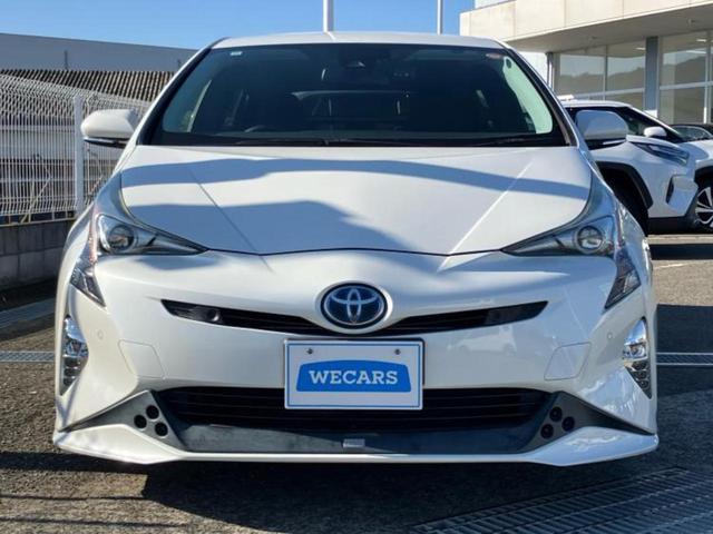 プリウス Ｓセーフティプラス　新品タイヤ／ＴＲＤエアロ／保証書／純正　９インチ　ＳＤナビ／トヨタセーフティセンス／車線逸脱防止支援システム／ドライブレコーダー　社外／ヘッドランプ　ＬＥＤ／Ｂｌｕｅｔｏｏｔｈ接続／ＥＴＣ　フルエアロ（42枚目）