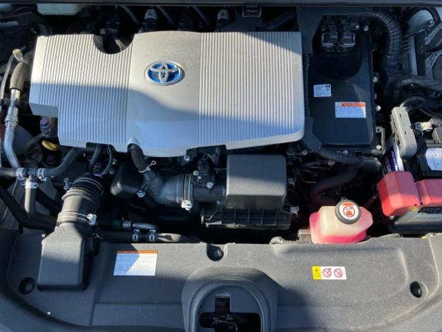 プリウス Ｓセーフティプラス　新品タイヤ／ＴＲＤエアロ／保証書／純正　９インチ　ＳＤナビ／トヨタセーフティセンス／車線逸脱防止支援システム／ドライブレコーダー　社外／ヘッドランプ　ＬＥＤ／Ｂｌｕｅｔｏｏｔｈ接続／ＥＴＣ　フルエアロ（47枚目）