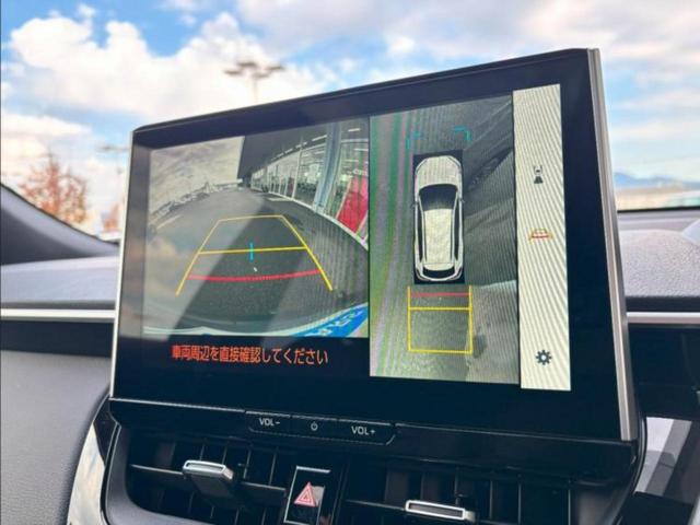 カローラクロス ハイブリッドZ サンルーフ/保証書/ディスプレイオーディオ+ナビ10インチ/シートヒーター/パノラミックビューモニター/車線逸脱防止支援システム/シート ハーフレザー アダプティブクルーズコントロール 全周囲カメラ(12枚目)