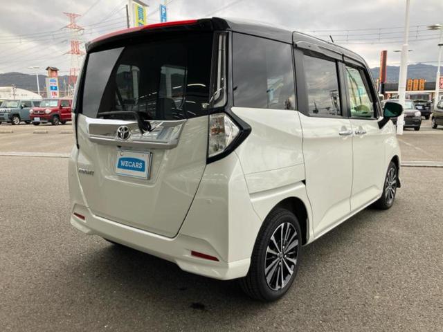 ルーミー カスタムＧ－Ｔ　保証書／純正　ＳＤナビ／スマートアシスト（トヨタ・ダイハツ）／両側電動スライドドア／車線逸脱防止支援システム／ヘッドランプ　ＬＥＤ／Ｂｌｕｅｔｏｏｔｈ接続／ＥＴＣ／ＥＢＤ付ＡＢＳ／横滑り防止装置（3枚目）