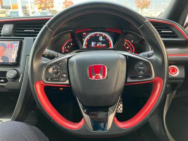 シビック タイプＲ　新品タイヤ／純正エアロ／保証書／社外　ＳＤナビ／ヘッドランプ　ＬＥＤ／Ｂｌｕｅｔｏｏｔｈ接続／ＥＴＣ／ＥＢＤ付ＡＢＳ／横滑り防止装置／フルセグＴＶ／エアバッグ　運転席／エアバッグ　助手席　フルエアロ（15枚目）