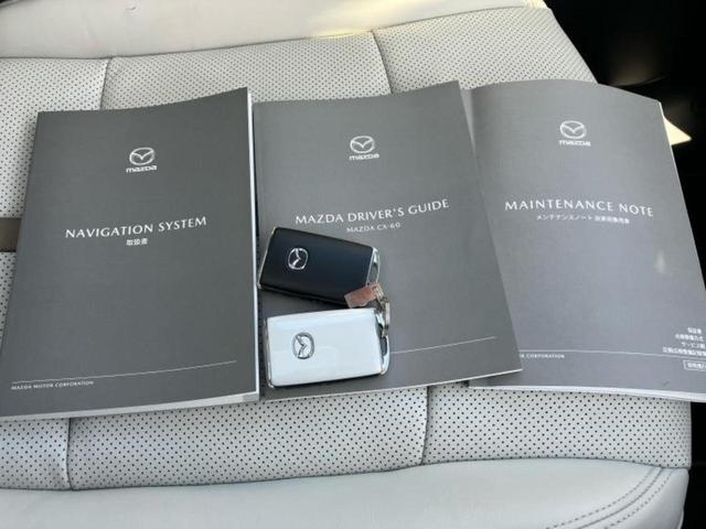 ＣＸ－６０ ４ＷＤ　ＸＤハイブリッドエクスクルーシブモダン　新品タイヤ／サンルーフ／ＢＯＳＥ／保証書／純正　ＳＤナビ／衝突安全装置／シートヒーター／全方位モニター／車線逸脱防止支援システム／シート　フルレザー／電動バックドア／ヘッドランプ　ＬＥＤ　革シート（34枚目）