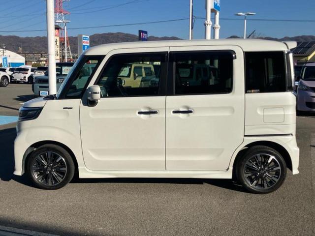 スペーシアカスタム ハイブリッドＸＳ　新品タイヤ／保証書／純正　８インチ　ＳＤナビ／両側電動スライドドア／シートヒーター／全方位モニター用カメラ／ドライブレコーダー　前後／ヘッドランプ　ＬＥＤ／Ｂｌｕｅｔｏｏｔｈ接続／ＥＴＣ　全周囲カメラ（2枚目）