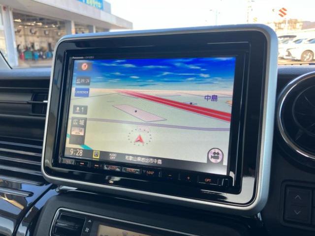 スペーシアカスタム ハイブリッドＸＳ　新品タイヤ／保証書／純正　８インチ　ＳＤナビ／両側電動スライドドア／シートヒーター／全方位モニター用カメラ／ドライブレコーダー　前後／ヘッドランプ　ＬＥＤ／Ｂｌｕｅｔｏｏｔｈ接続／ＥＴＣ　全周囲カメラ（9枚目）