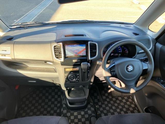 ソリオ ブラックアンドホワイト　保証書／社外　ナビ／両側電動スライドドア／シートヒーター／ヘッドランプ　ＨＩＤ／ＥＴＣ／ＥＢＤ付ＡＢＳ／フルセグＴＶ／エアバッグ　運転席／エアバッグ　助手席／エアバッグ　サイド　ワンオーナー（8枚目）