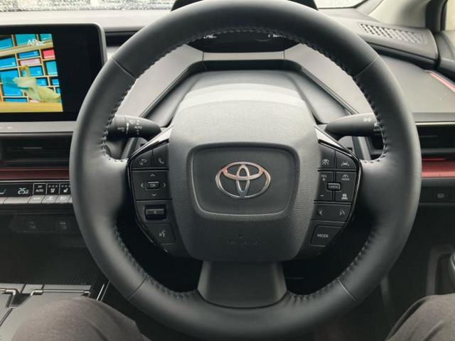 プリウス Ｚ　保証書／カーナビゲーション／衝突安全装置／シートヒーター／全方位モニター／車線逸脱防止支援システム／シート　合皮／パーキングアシスト　自動操舵／電動バックドア／ドライブレコーダー　前後　全周囲カメラ（16枚目）