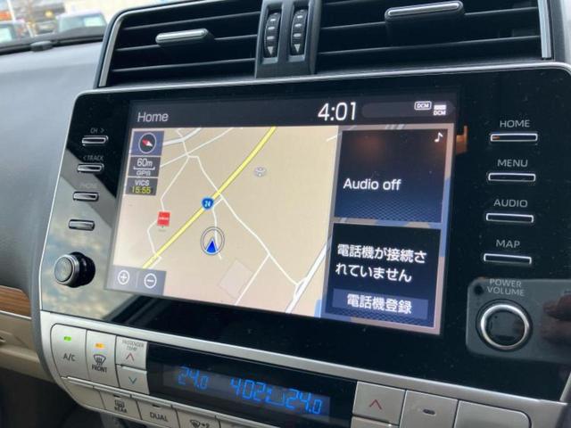 ランドクルーザープラド ４ＷＤ　ＴＸ　Ｌパッケージ　新品タイヤ／サンルーフ／保証書／純正　ＳＤナビ／トヨタセーフティセンス／シートヒーター／パノラミックビューモニター／シート　フルレザー／ヘッドランプ　ＬＥＤ／Ｂｌｕｅｔｏｏｔｈ接続／ＥＴＣ　革シート（10枚目）