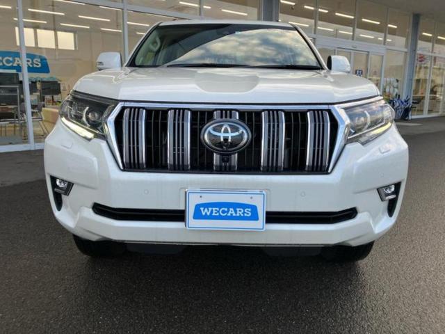 ランドクルーザープラド ４ＷＤ　ＴＸ　Ｌパッケージ　新品タイヤ／サンルーフ／保証書／純正　ＳＤナビ／トヨタセーフティセンス／シートヒーター／パノラミックビューモニター／シート　フルレザー／ヘッドランプ　ＬＥＤ／Ｂｌｕｅｔｏｏｔｈ接続／ＥＴＣ　革シート（46枚目）