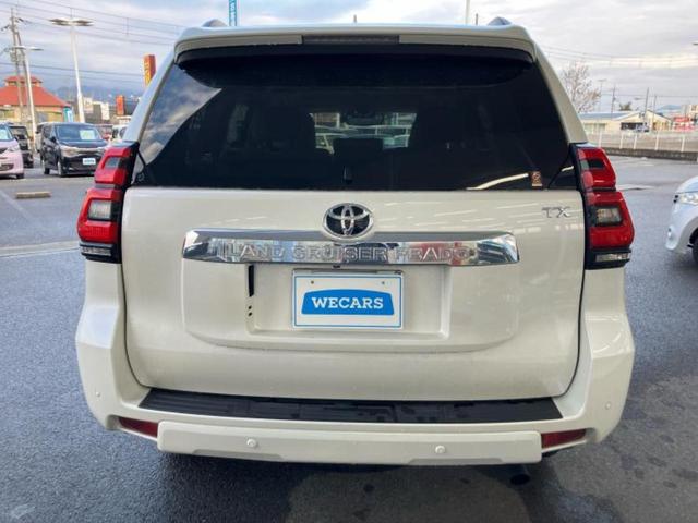 ランドクルーザープラド ４ＷＤ　ＴＸ　Ｌパッケージ　新品タイヤ／サンルーフ／保証書／純正　ＳＤナビ／トヨタセーフティセンス／シートヒーター／パノラミックビューモニター／シート　フルレザー／ヘッドランプ　ＬＥＤ／Ｂｌｕｅｔｏｏｔｈ接続／ＥＴＣ　革シート（47枚目）