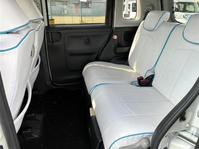 ムーヴキャンバス ＧメイクアップＶＳ　ＳＡ３　新品タイヤ／保証書／純正　８インチ　メモリーナビ／スマートアシスト（トヨタ・ダイハツ）／両側電動スライドドア／シートヒーター／全方位モニター／車線逸脱防止支援システム／ドライブレコーダー　純正　ＥＴＣ（6枚目）