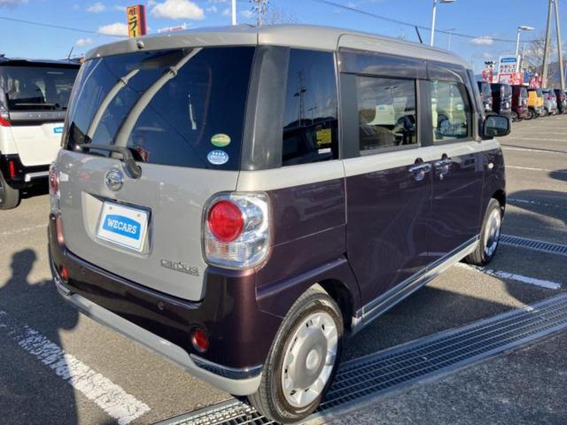 ムーヴキャンバス ＧメイクアップＳＡ３　新品タイヤ／保証書／スマートアシスト（トヨタ・ダイハツ）／両側電動スライドドア／車線逸脱防止支援システム／ヘッドランプ　ＬＥＤ／ＥＴＣ／ＥＢＤ付ＡＢＳ／横滑り防止装置／アイドリングストップ（3枚目）