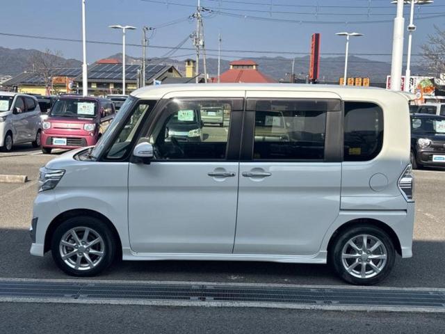 タント カスタムＸ　ＳＡ　保証書／純正　ＳＤナビ／衝突安全装置／電動スライドドア／Ｂｌｕｅｔｏｏｔｈ接続／ＥＢＤ付ＡＢＳ／横滑り防止装置／アイドリングストップ／バックモニター／ワンセグＴＶ／ＤＶＤ／エアバッグ　運転席（2枚目）