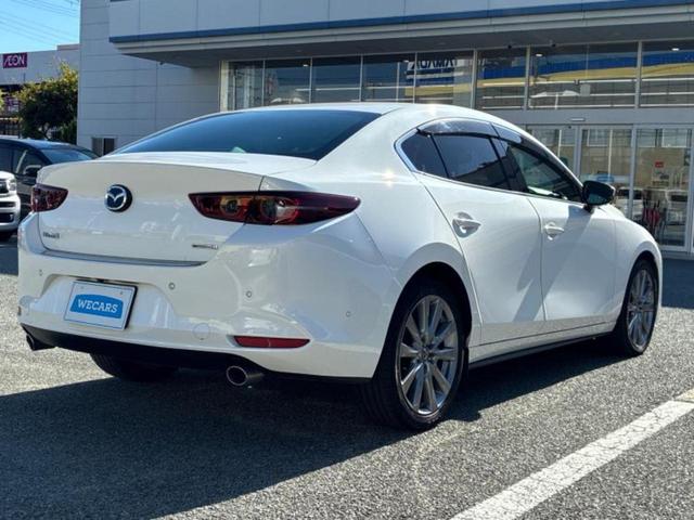 MAZDA3セダン XDプロアクティブツーリングセレクション 新品タイヤ/保証書/純正 SDナビ/アイアクティブセンス(マツダ)/シートヒーター/360°ビューモニター/車線逸脱防止支援システム/パーキングアシスト バックガイド 衝突被害軽減システム 電動シート(3枚目)