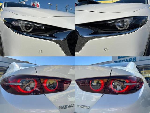 MAZDA3セダン XDプロアクティブツーリングセレクション 新品タイヤ/保証書/純正 SDナビ/アイアクティブセンス(マツダ)/シートヒーター/360°ビューモニター/車線逸脱防止支援システム/パーキングアシスト バックガイド 衝突被害軽減システム 電動シート(52枚目)