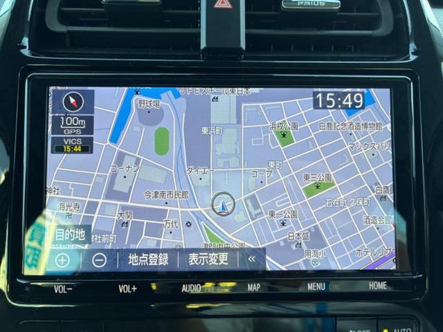 プリウス Ａツーリングセレクション　新品タイヤ／保証書／純正　９インチ　ＳＤナビ／衝突安全装置／シートヒーター／パノラミックビューモニター／車線逸脱防止支援システム／シート　合皮／パーキングアシスト　バックガイド　衝突被害軽減システム（9枚目）