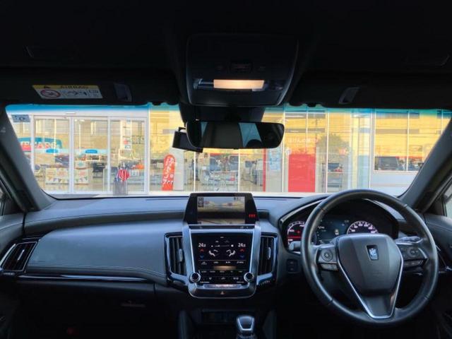 クラウンハイブリッド Ｓエレガンススタイル　新品タイヤ／保証書／純正　ＳＤナビ／トヨタセーフティセンス／シートヒーター／車線逸脱防止支援システム／シート　ハーフレザー／パーキングアシスト　バックガイド／ドライブレコーダー　純正　電動シート（6枚目）