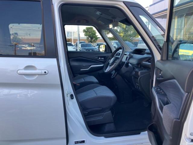 ソリオ ハイブリッドMZ 保証書/セーフティサポート(スズキ)/両側電動スライドドア/シートヒーター/車線逸脱防止支援システム/ヘッドランプ LED/EBD付ABS/横滑り防止装置/アイドリングストップ/エアバッグ 運転席(7枚目)