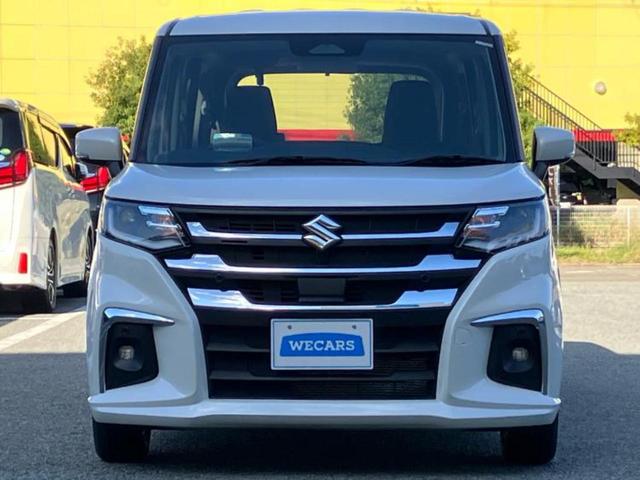 ソリオ ハイブリッドMZ 保証書/セーフティサポート(スズキ)/両側電動スライドドア/シートヒーター/車線逸脱防止支援システム/ヘッドランプ LED/EBD付ABS/横滑り防止装置/アイドリングストップ/エアバッグ 運転席(47枚目)