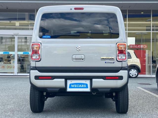 ハスラー ハイブリッドＧ　保証書／衝突安全装置／シートヒーター　前席／車線逸脱防止支援システム／ヘッドランプ　ＨＩＤ／ＥＢＤ付ＡＢＳ／横滑り防止装置／アイドリングストップ／禁煙車／エアバッグ　運転席／エンジンスタートボタン（35枚目）