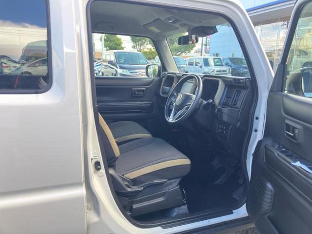 ハスラー ハイブリッドＧ　保証書／衝突安全装置／シートヒーター　前席／車線逸脱防止支援システム／ＥＢＤ付ＡＢＳ／横滑り防止装置／アイドリングストップ／禁煙車／エアバッグ　運転席／パワーウインドウ／エンジンスタートボタン（7枚目）