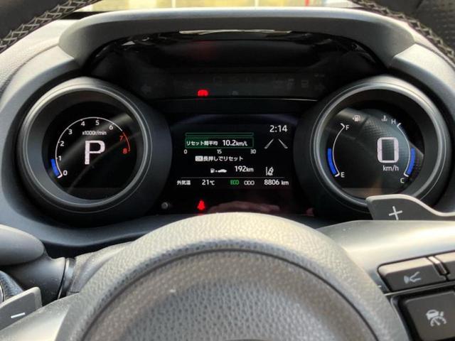 ヤリスクロス ＧＲスポーツ　新品タイヤ／保証書／ディスプレイオーディオ＋ナビ８インチ／トヨタセーフティセンス／シートヒーター　前席／車線逸脱防止支援システム／シート　ハーフレザー／ヘッドランプ　ＬＥＤ／ＵＳＢジャック　ＥＴＣ（14枚目）