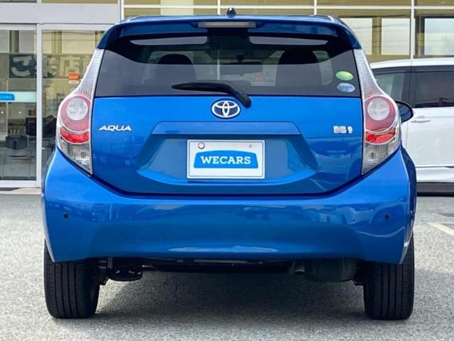 アクア Ｓ　新品タイヤ／保証書／純正　ＳＤナビ／Ｂｌｕｅｔｏｏｔｈ接続／ＥＴＣ／ＥＢＤ付ＡＢＳ／横滑り防止装置／アイドリングストップ／地上波デジタルチューナー／ＤＶＤ／エアバッグ　運転席／エアバッグ　助手席（42枚目）