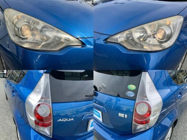 アクア Ｓ　新品タイヤ／保証書／純正　ＳＤナビ／Ｂｌｕｅｔｏｏｔｈ接続／ＥＴＣ／ＥＢＤ付ＡＢＳ／横滑り防止装置／アイドリングストップ／地上波デジタルチューナー／ＤＶＤ／エアバッグ　運転席／エアバッグ　助手席（50枚目）