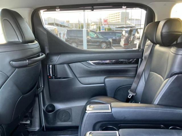 アルファード Ｓ　Ｃパッケージ　サンルーフ／保証書／純正　１０インチ　ＳＤナビ／フリップダウンモニター　純正　１０．１インチ／トヨタセーフティセンス／両側電動スライドドア／シートエアコン／車線逸脱防止支援システム　革シート　ＥＴＣ（23枚目）