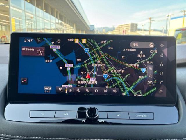 エクストレイル 4WD G e-4ORCE 保証書/ディスプレイオーディオ+ナビ12.3インチ/インテリジェントルームミラー/エマージェンシーブレーキ/シートヒーター/アラウンドビューモニター/車線逸脱防止支援システム/シート 合皮 電動シート(9枚目)