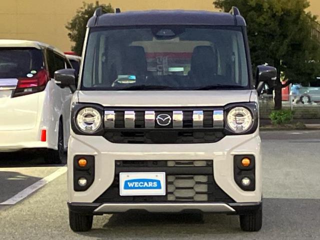 フレアワゴンタフスタイル XS 保証書/純正 9インチ ナビ/アイアクティブセンス(マツダ)/両側電動スライドドア/シートヒーター 前席/全方位モニター/車線逸脱防止支援システム/届出済未使用車/ヘッドランプ LED 全周囲カメラ(49枚目)