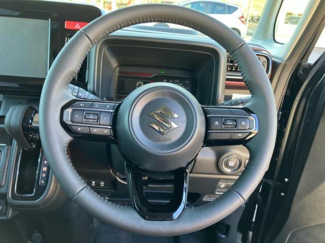 スペーシアカスタム ハイブリッドXS 保証書/セーフティサポート(スズキ)/両側電動スライドドア/エアーシート 前席/車線逸脱防止支援システム/シート ハーフレザー/ヘッドランプ LED/USBジャック/EBD付ABS/横滑り防止装置(10枚目)