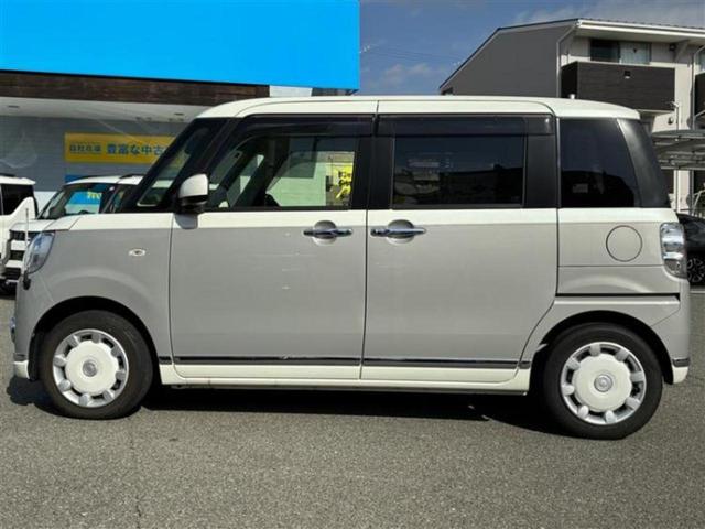 ムーヴキャンバス GメイクアップリミテッドSA3 新品タイヤ/保証書/純正 8インチ SDナビ/スマートアシスト(トヨタ・ダイハツ)/両側電動スライドドア/パノラマモニター/車線逸脱防止支援システム/ドライブレコーダー 純正 衝突被害軽減システム(2枚目)