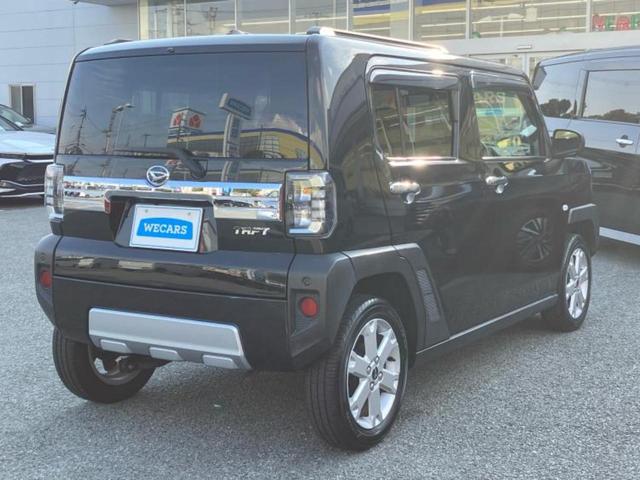 タフト Gターボクロムベンチャー 新品タイヤ/サンルーフ/保証書/純正 SDナビ/スマートアシスト(トヨタ・ダイハツ)/シートヒーター 前席/車線逸脱防止支援システム/ドライブレコーダー 純正/ヘッドランプ LED バックカメラ(3枚目)