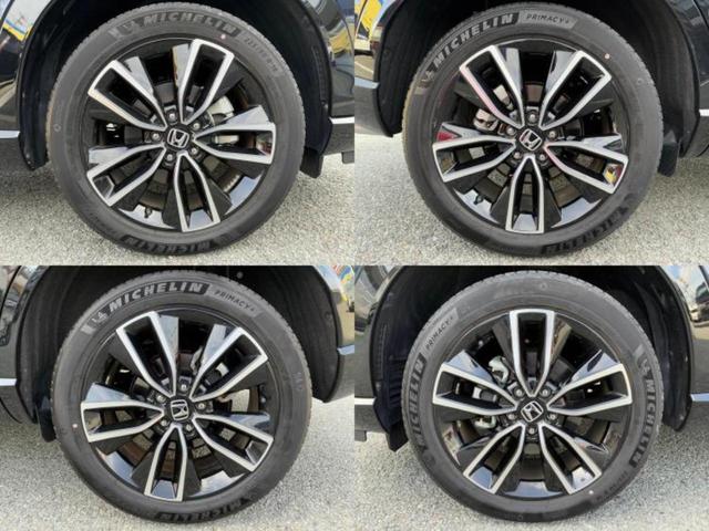 ヴェゼル ｅＨＥＶプレイ　新品タイヤ／ガラスルーフ／保証書／純正　ＳＤナビ／ホンダセンシング／シートヒーター　前席／マルチビューカメラシステム／車線逸脱防止支援システム／電動バックドア／ヘッドランプ　ＬＥＤ／ＵＳＢジャック（54枚目）