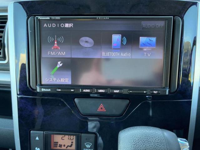 タント カスタムＸトップエディションＳＡ３　新品タイヤ／保証書／社外　ＳＤナビ／スマートアシスト（トヨタ・ダイハツ）／電動スライドドア／シートヒーター／車線逸脱防止支援システム／シート　ハーフレザー／ヘッドランプ　ＬＥＤ　衝突被害軽減システム（11枚目）