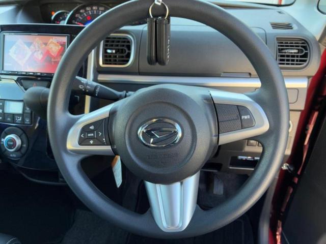 タント カスタムＸトップエディションＳＡ３　新品タイヤ／保証書／社外　ＳＤナビ／スマートアシスト（トヨタ・ダイハツ）／電動スライドドア／シートヒーター／車線逸脱防止支援システム／シート　ハーフレザー／ヘッドランプ　ＬＥＤ　衝突被害軽減システム（15枚目）