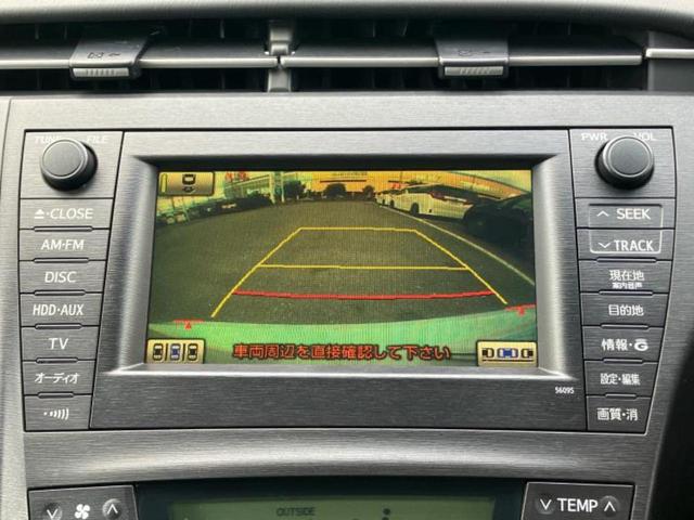 プリウス Ｇ　純正　ＨＤＤナビ／ドライブレコーダー　社外／ヘッドランプ　ＨＩＤ／ＥＴＣ／ＥＢＤ付ＡＢＳ／横滑り防止装置／アイドリングストップ／バックモニター／フルセグＴＶ／ＤＶＤ／エアバッグ　運転席　バックカメラ（12枚目）