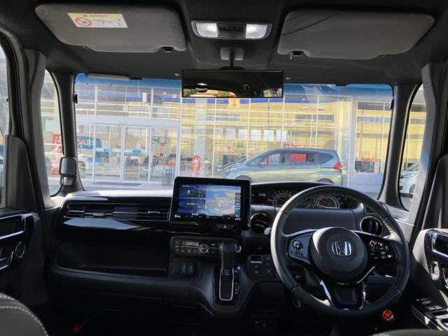 Ｎ－ＢＯＸカスタム Ｌ・ターボ　新品タイヤ／保証書／社外　９インチ　ＳＤナビ／ホンダセンシング／両側電動スライドドア／シートヒーター／車線逸脱防止支援システム／シート　ハーフレザー／ヘッドランプ　ＬＥＤ／Ｂｌｕｅｔｏｏｔｈ接続（6枚目）