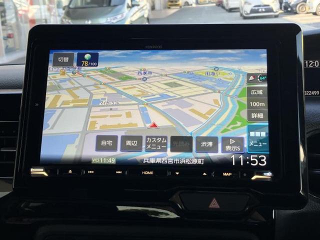 Ｎ－ＢＯＸカスタム Ｌ・ターボ　新品タイヤ／保証書／社外　９インチ　ＳＤナビ／ホンダセンシング／両側電動スライドドア／シートヒーター／車線逸脱防止支援システム／シート　ハーフレザー／ヘッドランプ　ＬＥＤ／Ｂｌｕｅｔｏｏｔｈ接続（10枚目）