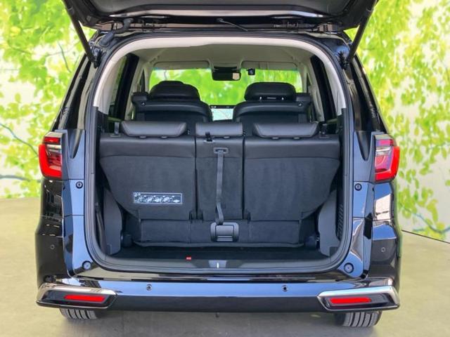 オデッセイハイブリッド ｅＨＥＶアブソルート・ＥＸ　保証書／純正　１１インチ　ＳＤナビ／ホンダセンシング／両側電動スライドドア／シートヒーター／マルチビューカメラシステム／車線逸脱防止支援システム／シート　フルレザー／電動バックドア　革シート　ＥＴＣ（20枚目）