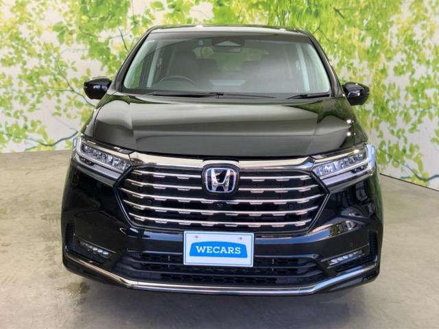 オデッセイハイブリッド ｅＨＥＶアブソルート・ＥＸ　保証書／純正　１１インチ　ＳＤナビ／ホンダセンシング／両側電動スライドドア／シートヒーター／マルチビューカメラシステム／車線逸脱防止支援システム／シート　フルレザー／電動バックドア　革シート　ＥＴＣ（34枚目）